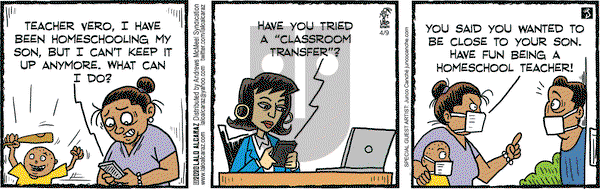 La Cucaracha on Thursday April 9, 2020 Comic Strip