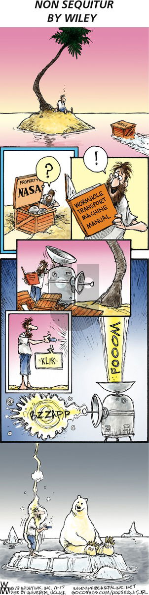 Non Sequitur on Sunday November 17, 2013 Comic Strip