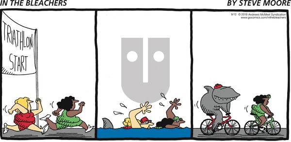 In the Bleachers on Sunday August 12, 2018 Comic Strip