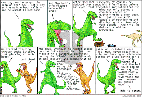 Dinosaur Comics on Wednesday April 9, 2025 Comic Strip