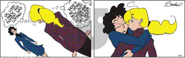 9 Chickweed Lane on Friday April 3, 2009 Comic Strip