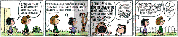 Peanuts - Thursday October 9, 2003 Comic Strip