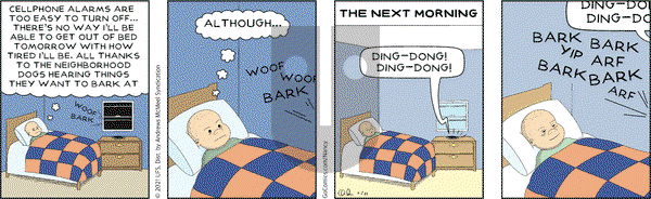 Nancy on Monday April 5, 2021 Comic Strip
