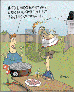 The Flying McCoys - Wednesday March 21, 2012 Comic Strip