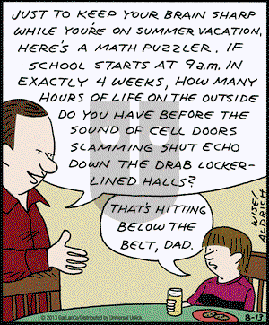 Real Life Adventures on Tuesday August 13, 2013 Comic Strip
