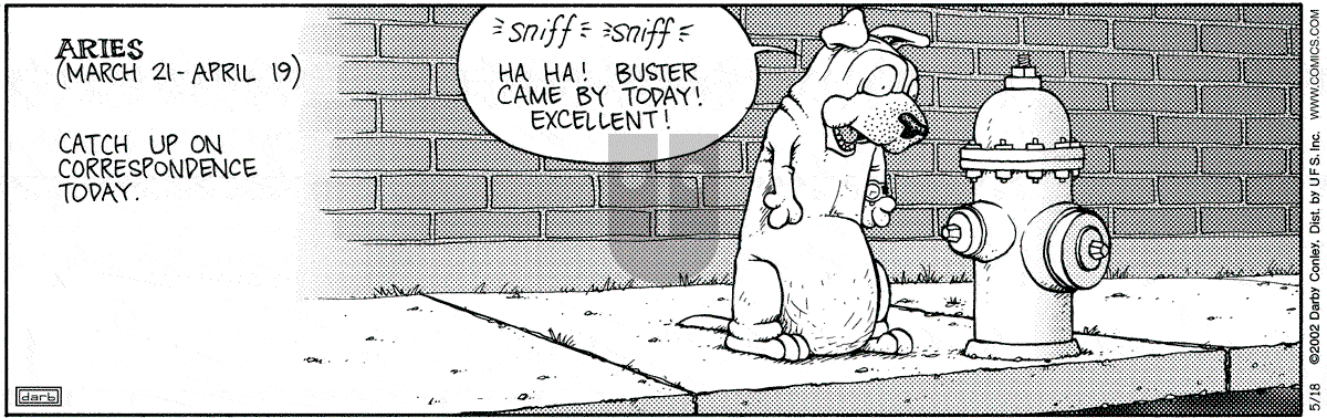 Get Fuzzy - Saturday May 18, 2002 Comic Strip