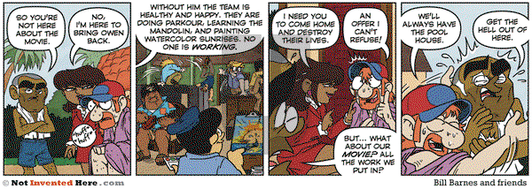 Not Invented Here on Wednesday September 1, 2021 Comic Strip