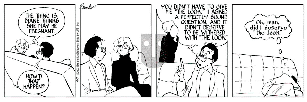 9 Chickweed Lane - Friday December 7, 2007 Comic Strip