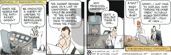 Non Sequitur - Thursday October 21, 2010 Comic Strip