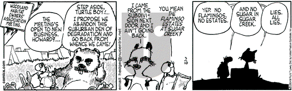 Over the Hedge on Wednesday March 10, 2004 Comic Strip