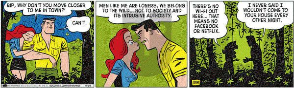 Rip Haywire on Saturday August 29, 2015 Comic Strip