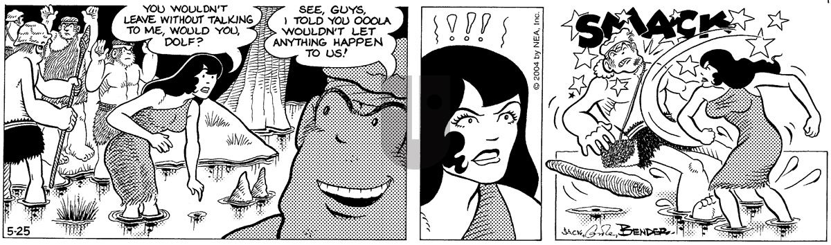 Alley Oop - Tuesday May 25, 2004 Comic Strip