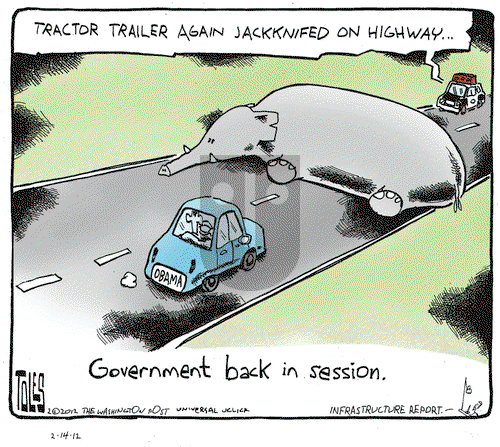 Tom Toles - Tuesday February 14, 2012 Comic Strip