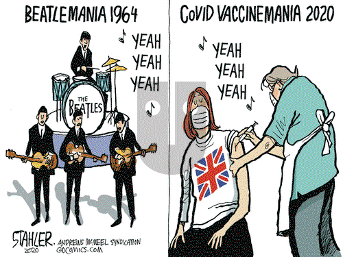 Jeff Stahler on Wednesday December 9, 2020 Comic Strip