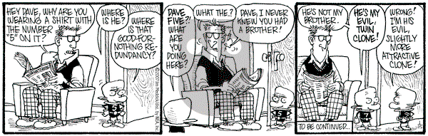 Monty on Monday January 15, 2007 Comic Strip