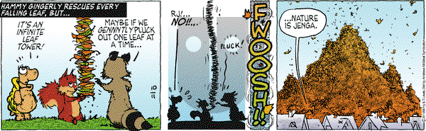 Over the Hedge on Friday October 11, 2019 Comic Strip