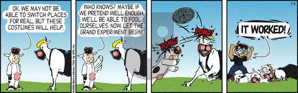 Cow and Boy Classics on Tuesday September 30, 2008 Comic Strip