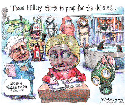 Matt Wuerker on Tuesday August 23, 2016 Comic Strip