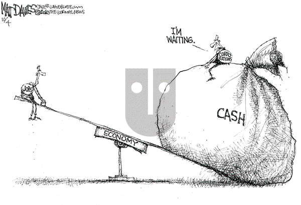 Matt Davies - Tuesday October 5, 2010 Comic Strip