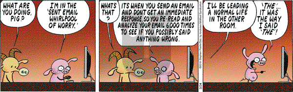 Pearls Before Swine on Saturday March 24, 2018 Comic Strip