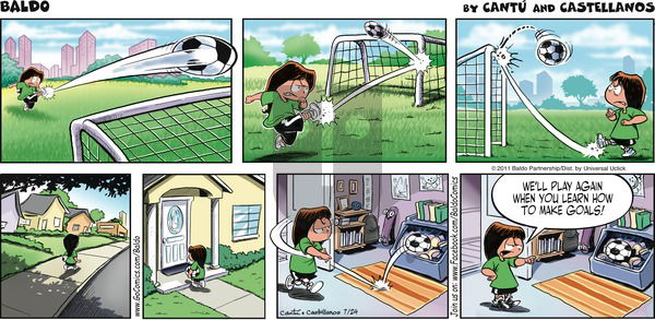 Baldo - Sunday July 24, 2011 Comic Strip