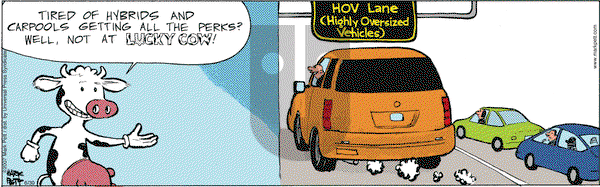 Lucky Cow on Saturday June 30, 2007 Comic Strip
