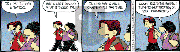 The Buckets on Thursday January 26, 2017 Comic Strip