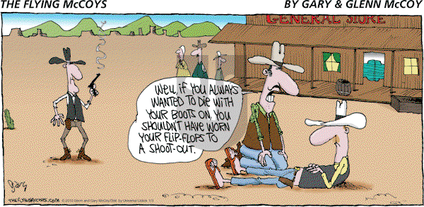 The Flying McCoys on Sunday January 3, 2010 Comic Strip