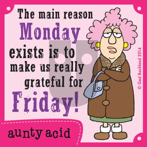 Aunty Acid on Monday September 15, 2014 Comic Strip