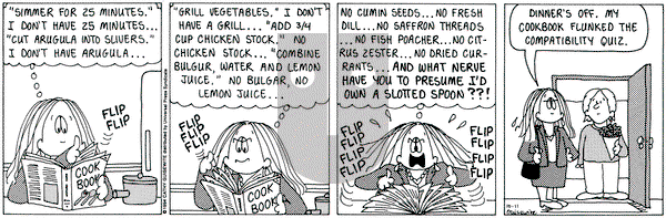 Cathy Classics on Tuesday October 11, 1994 Comic Strip