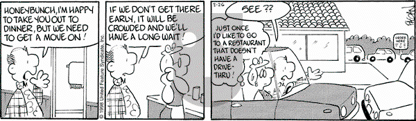 Drabble on Thursday March 26, 1998 Comic Strip