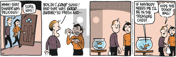 Pooch Cafe on Friday September 3, 2004 Comic Strip