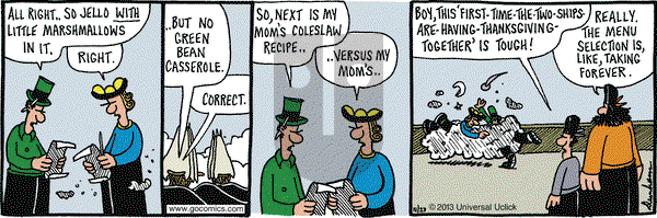 Overboard on Saturday November 23, 2013 Comic Strip