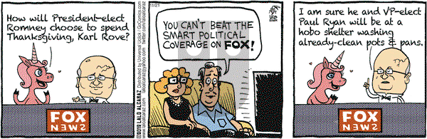 La Cucaracha on Wednesday November 21, 2012 Comic Strip