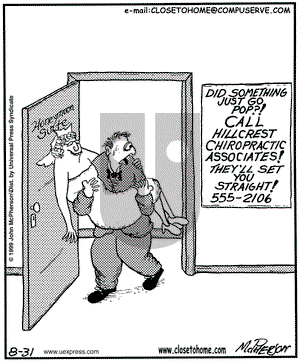 Close to Home on Tuesday August 31, 1999 Comic Strip