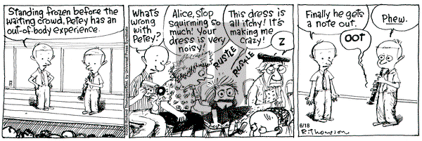 Cul de Sac on Wednesday June 18, 2008 Comic Strip