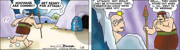 Alley Oop on Friday January 15, 2010 Comic Strip