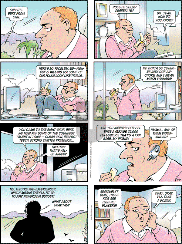 Doonesbury - Sunday August 9, 2009 Comic Strip