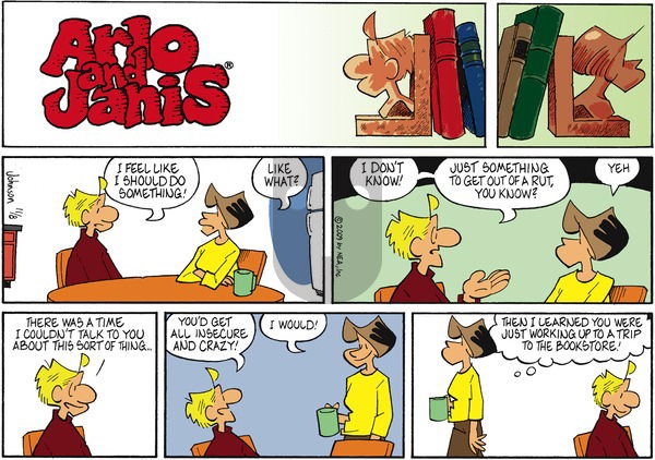 Arlo and Janis on Sunday November 8, 2009 Comic Strip