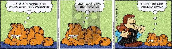 Garfield on Saturday August 24, 2013 Comic Strip