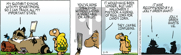 Over the Hedge on Thursday March 2, 2017 Comic Strip