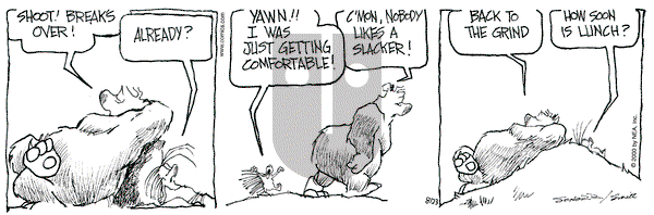 The Grizzwells on Wednesday August 23, 2000 Comic Strip