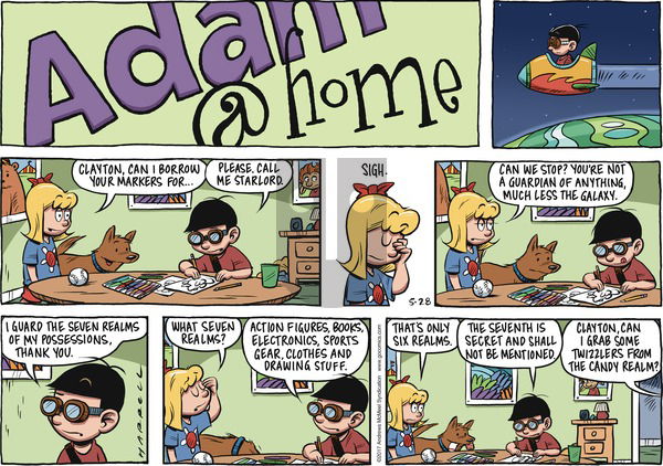 Adam@Home on Sunday May 28, 2017 Comic Strip