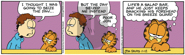 Garfield on Friday November 12, 2004 Comic Strip