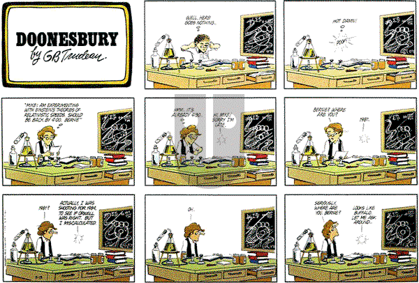 Doonesbury on Sunday May 13, 1979 Comic Strip