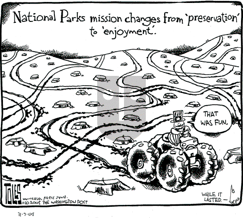 Tom Toles on Monday November 7, 2005 Comic Strip