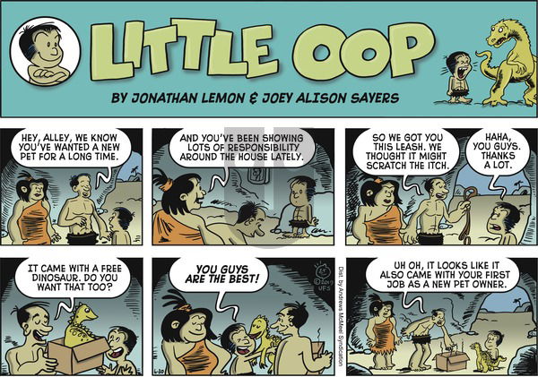Alley Oop on Sunday June 30, 2019 Comic Strip