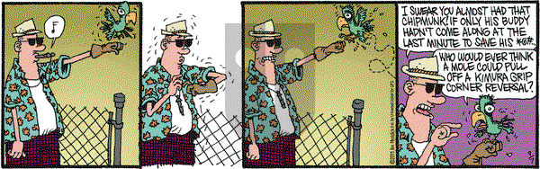 Monty on Wednesday September 7, 2011 Comic Strip