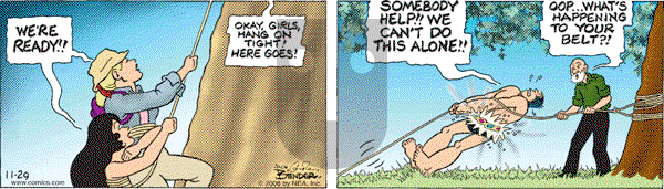 Alley Oop - Saturday November 29, 2008 Comic Strip