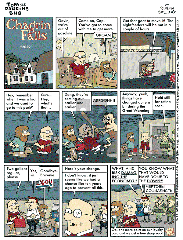 Tom the Dancing Bug on Friday July 5, 2019 Comic Strip